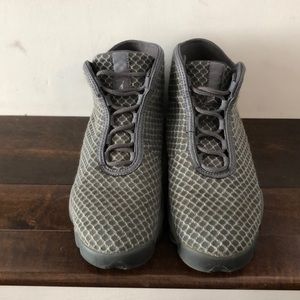 Nike Air Jordan Woven Gray Sneakers